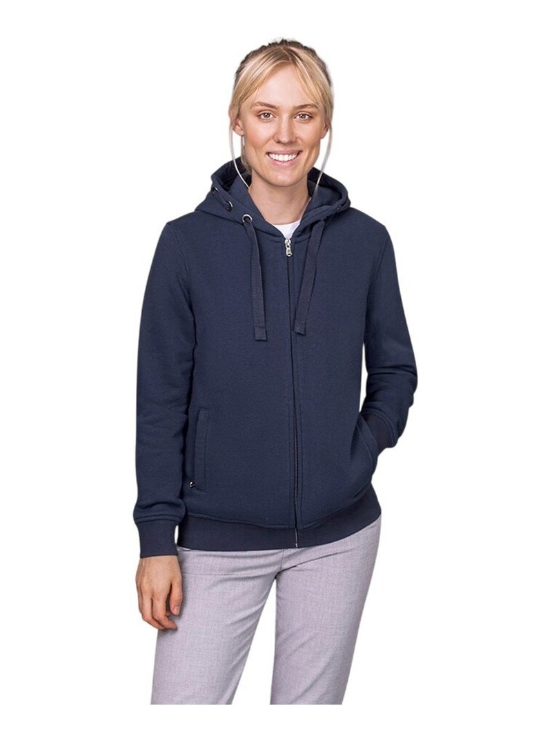 HRM - Veste à capuche PREMIUM Bleu marine - Kiabi