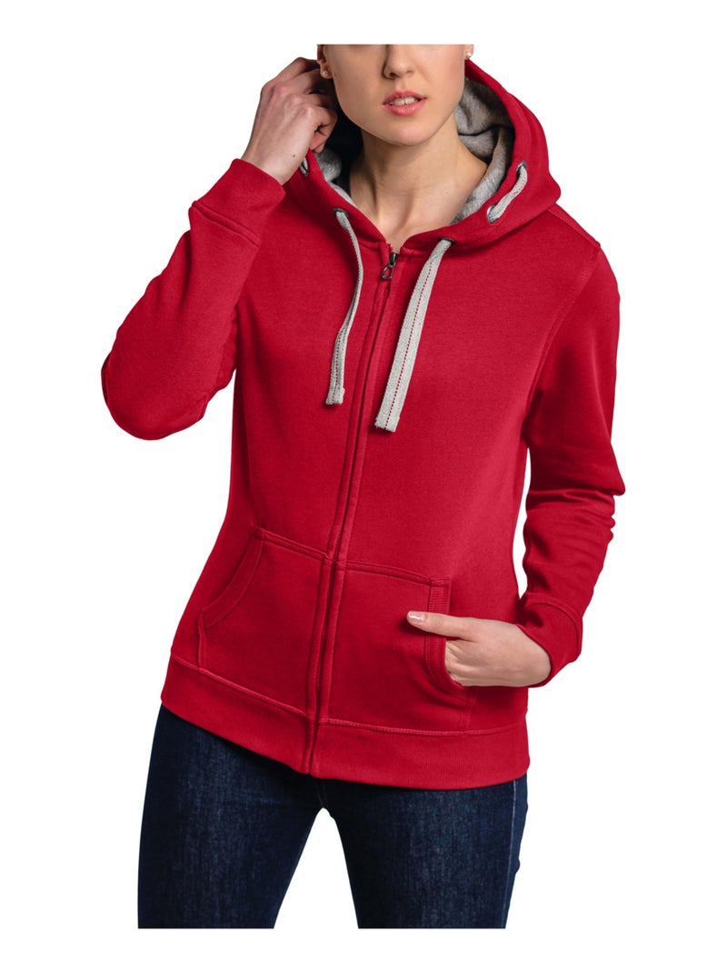 HRM - Veste à capuche Rose framboise - Kiabi