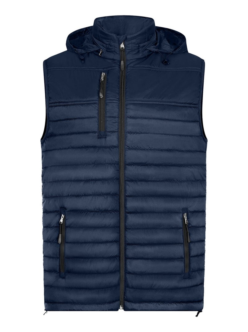 HRM - Veste sans manches PERFORMANCE Bleu marine - Kiabi