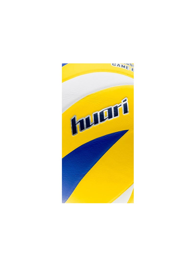 Huari - Ballon de volley VOLTIS Bleu Jaune Blanc - Kiabi