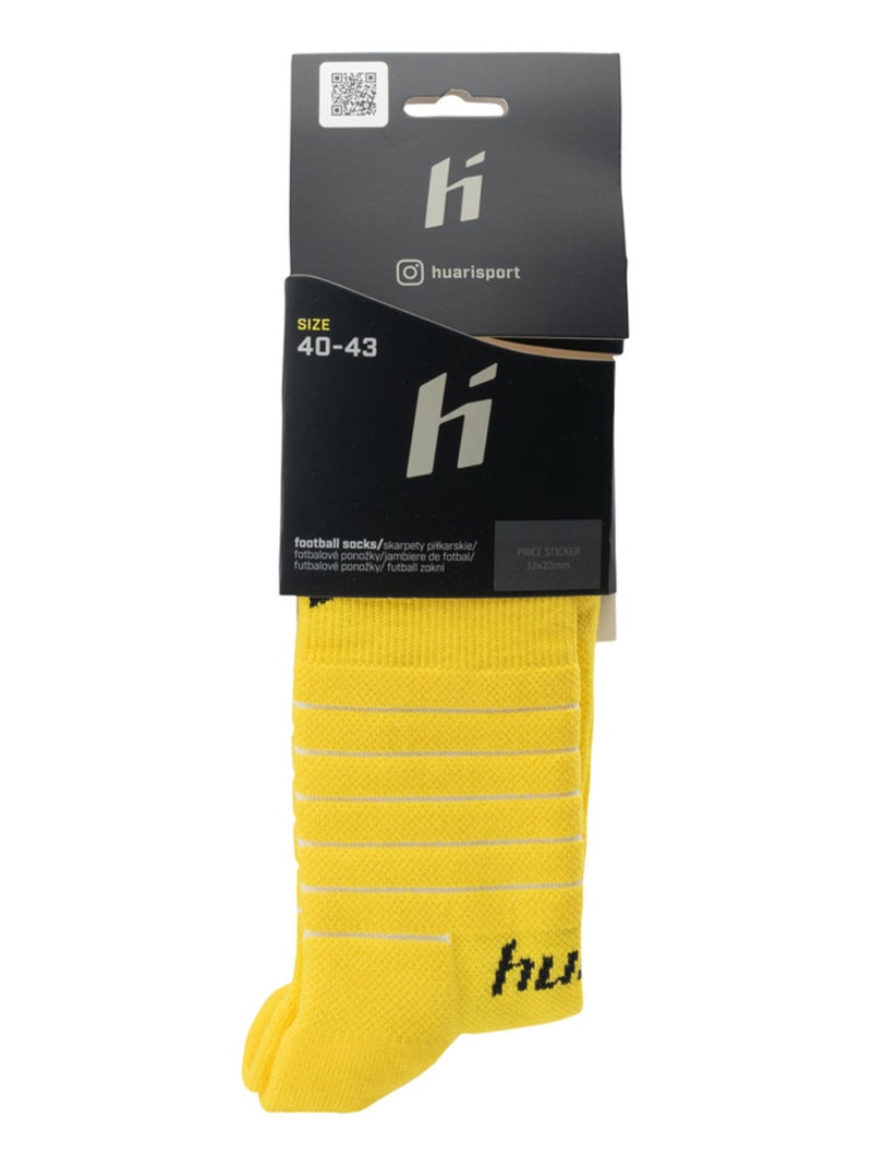 Huari - Chaussettes de foot LONY Jaune - Kiabi