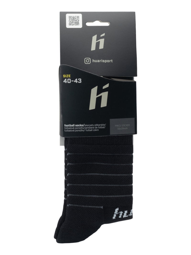 Huari - Chaussettes de foot LONY Noir - Kiabi