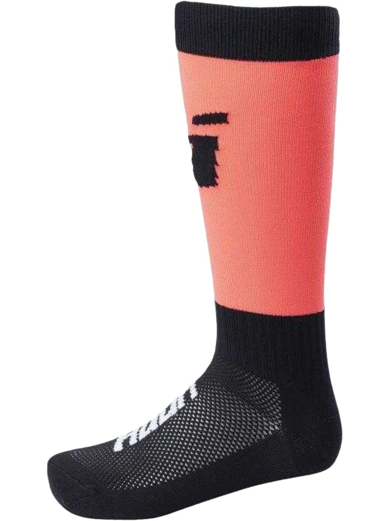 Huari - Chaussettes de foot motif/style blocs de couleurs BEATES Noir Rouge - Kiabi