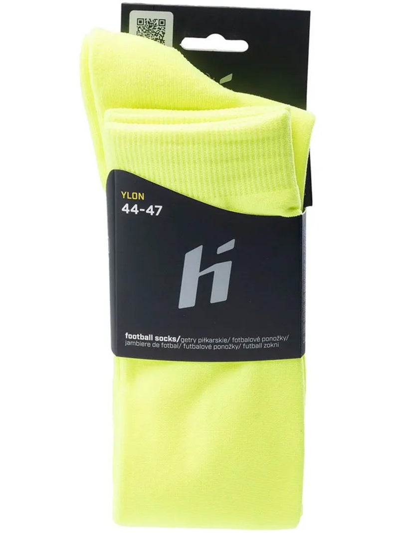 Huari - Chaussettes de foot YLON Jaune fluo - Kiabi