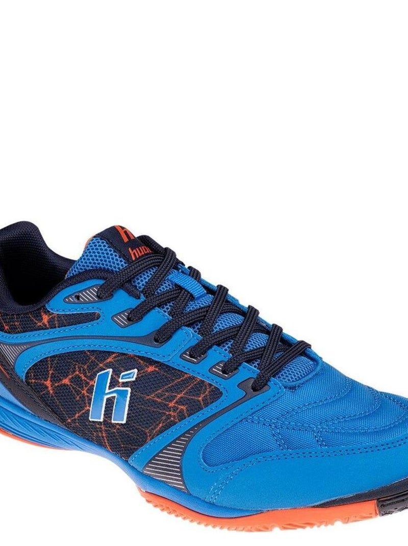 Huari - Chaussures de foot EDINSON IC Bleu Orange - Kiabi
