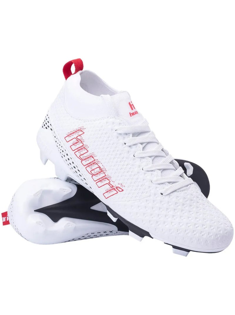 Huari - Chaussures de foot pour terrain artificiel DAGANO Blanc/Rouge - Kiabi