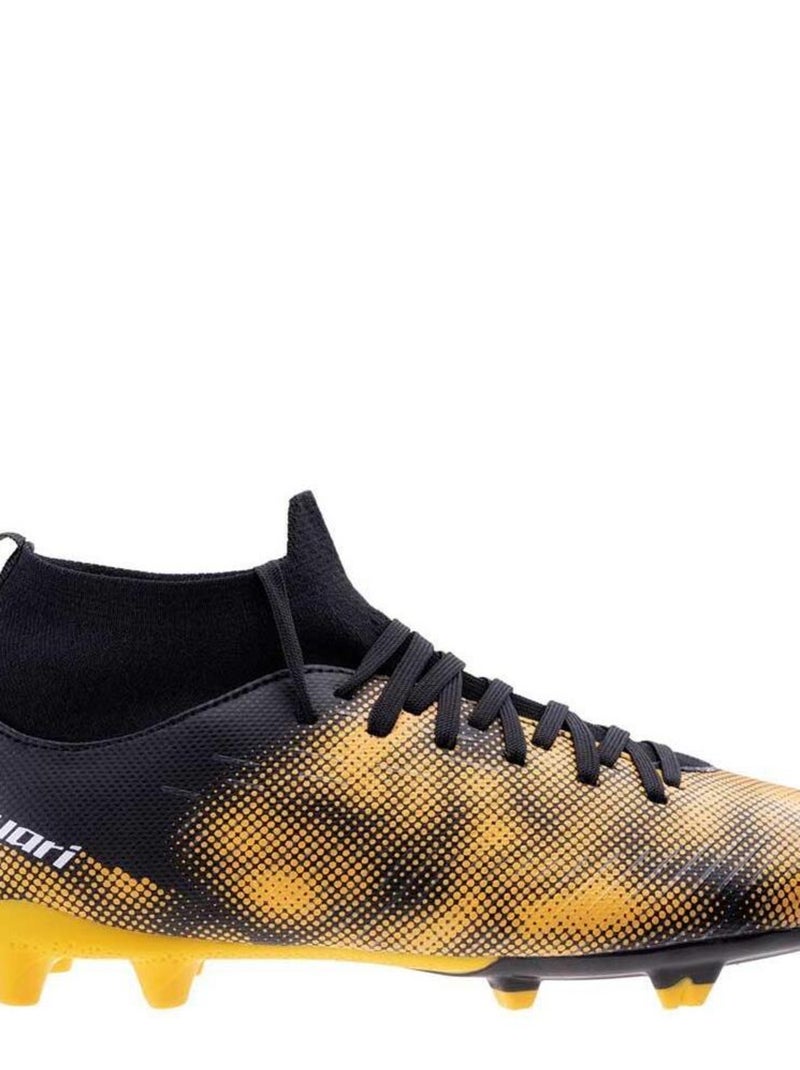 Huari - Chaussures de foot SAKURI Noir Jaune - Kiabi