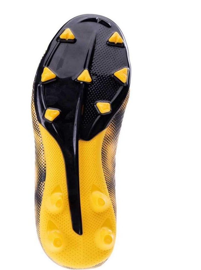 Huari - Chaussures de foot SAKURI Noir Jaune - Kiabi