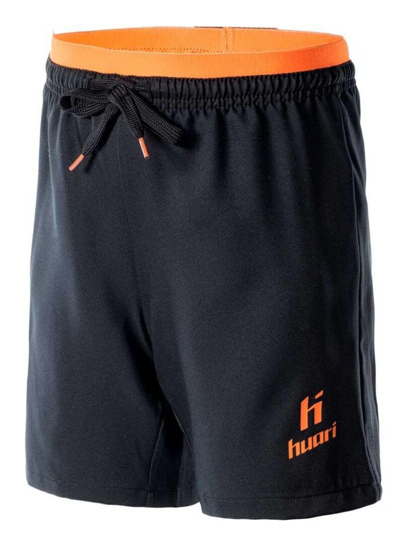 Huari - Short DECTIS Noir Orange - Kiabi