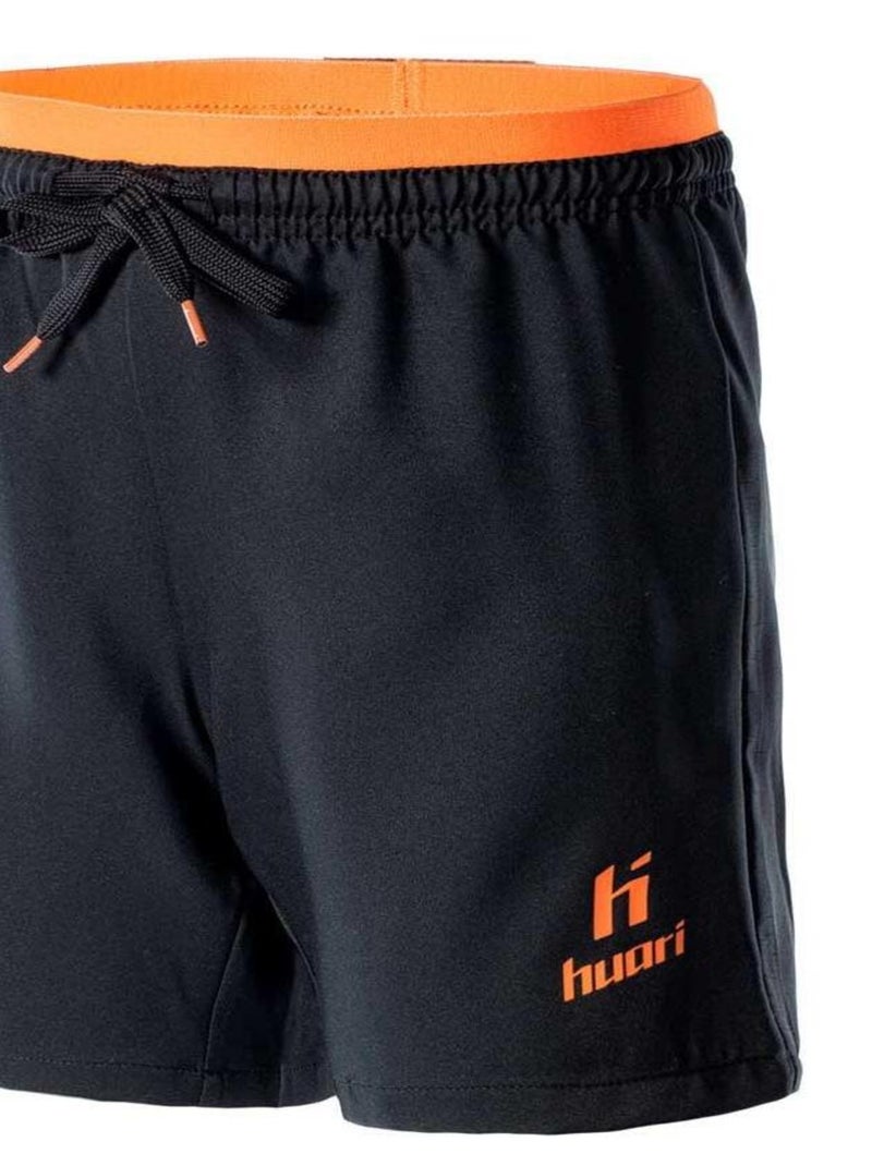 Huari - Short DECTIS Noir Orange - Kiabi