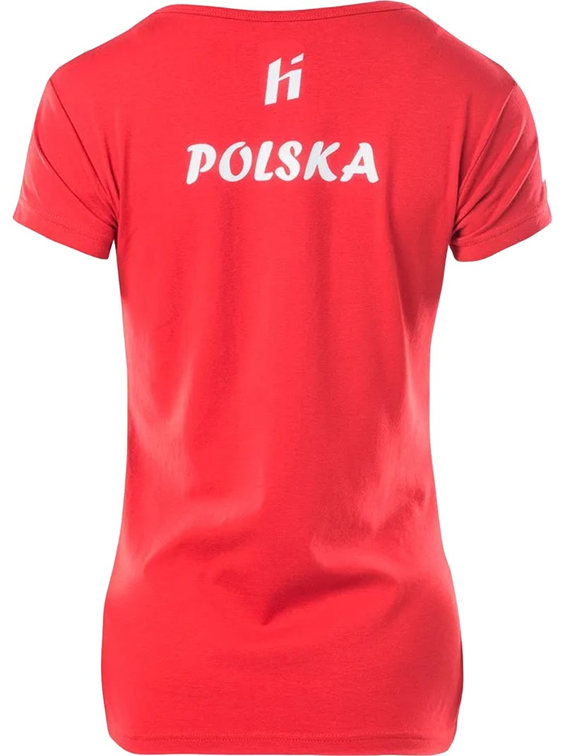 Huari - T-shirt manches courtes Blanc Rouge Blanc - Kiabi