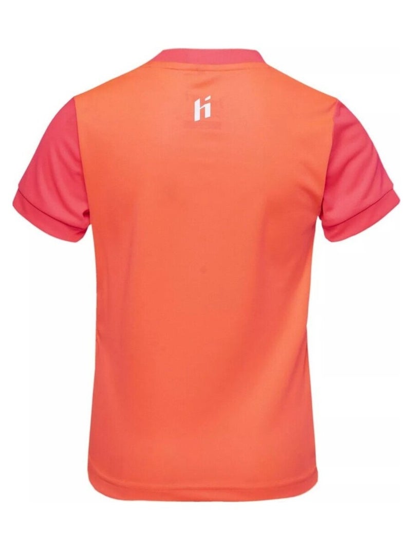 Huari - T-shirt manches courtes SPORTIVO Marron/Multicolore - Kiabi