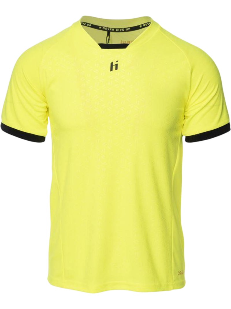 Huari - T-shirt motif/style logo ROSARIO Jaune - Kiabi