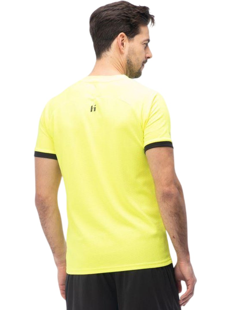 Huari - T-shirt motif/style logo ROSARIO Jaune - Kiabi