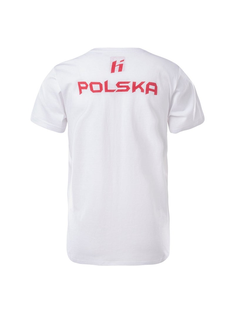 Huari - T-shirt Pologne FAN Blanc/Rouge - Kiabi