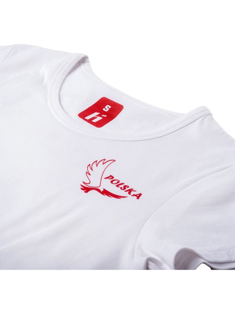 Huari - T-shirt Pologne FAN Blanc/Rouge - Kiabi