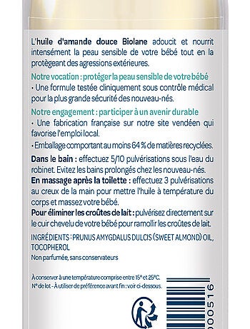 Huile d'amande douce 75ml