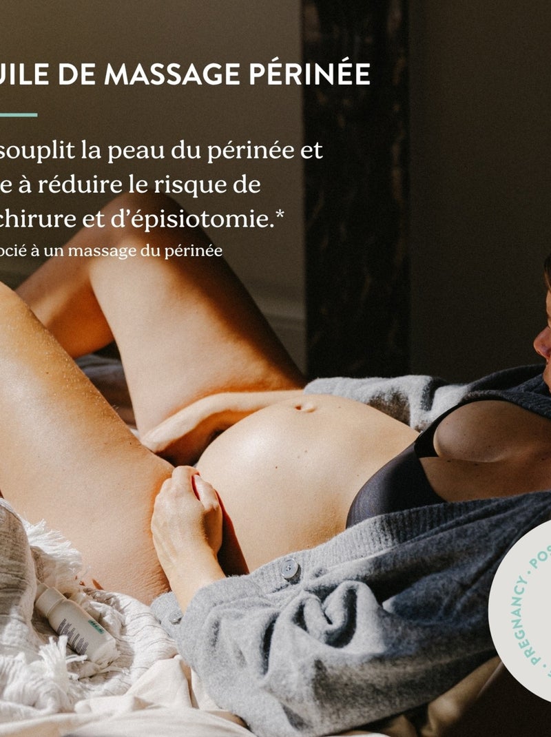 Huile de massage périnée 50 ml 'Doomoo & Shinncare' Blanc - Kiabi