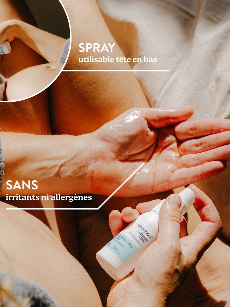 Huile de massage périnée 50 ml 'Doomoo & Shinncare' Blanc - Kiabi
