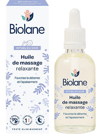 Huile de massage relaxante 50ml biolane