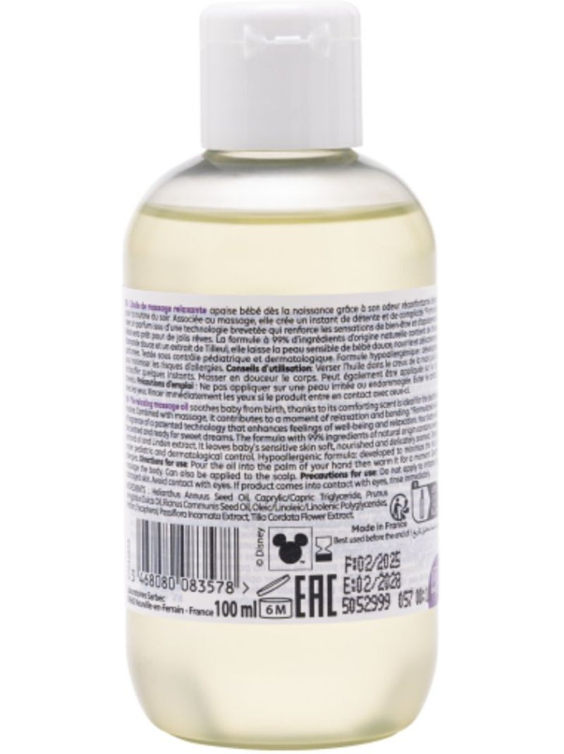 Huile de massage relaxante au tilleul Blanc Multicolore - Kiabi