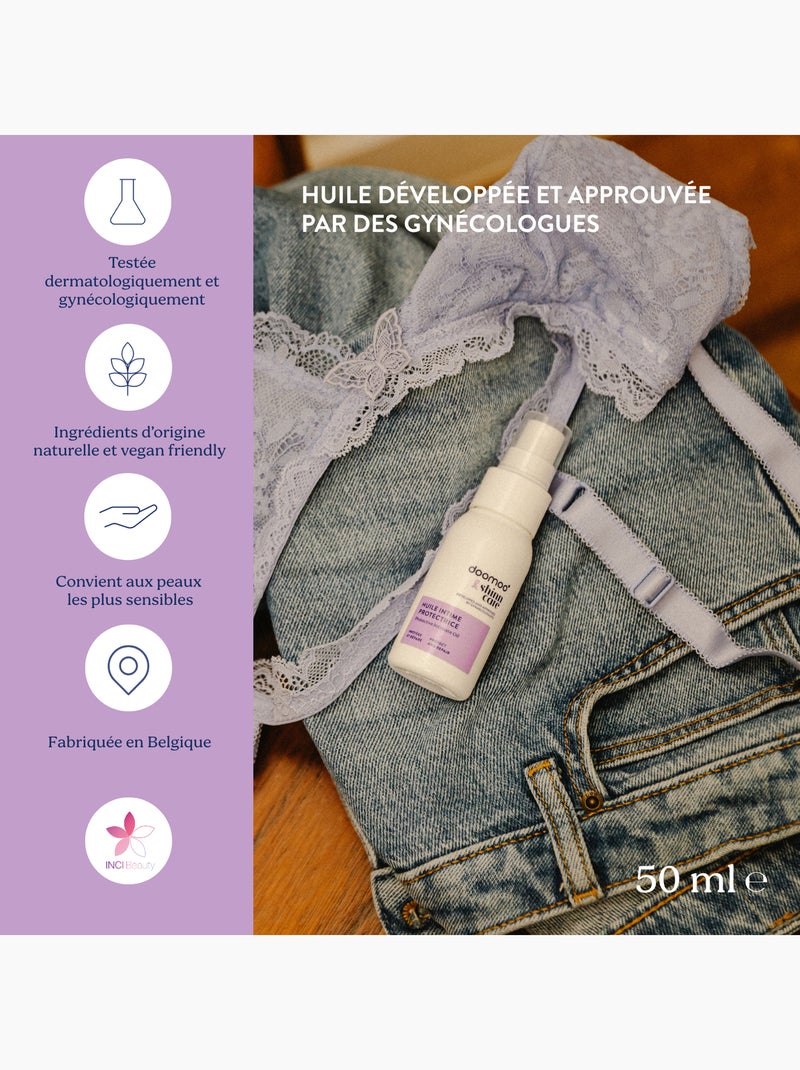 Huile intime protectrice 50 ml 'Doomoo & Shinncare' Blanc - Kiabi