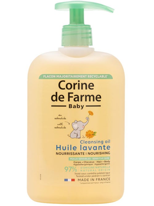 Huile lavante nourrissante à l'extrait de calendula - Kiabi