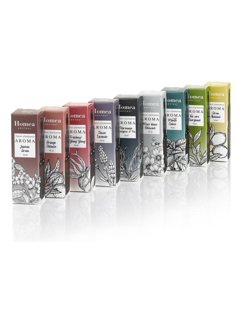 Huile parfumee ambiance Aroma Menthe calme Vert - Kiabi