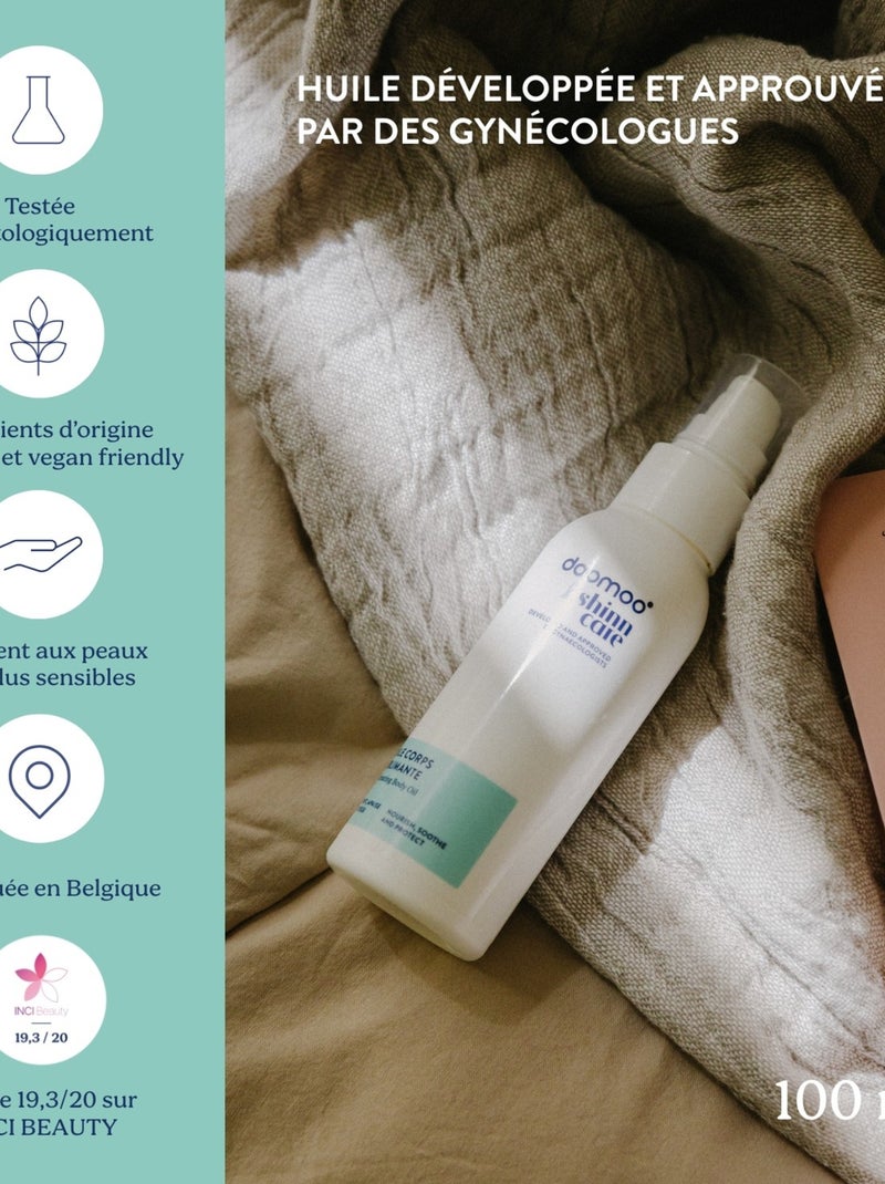 Huile sèche sublimante et réparatrice 100 ml 'Doomoo & Shinncare' Blanc - Kiabi