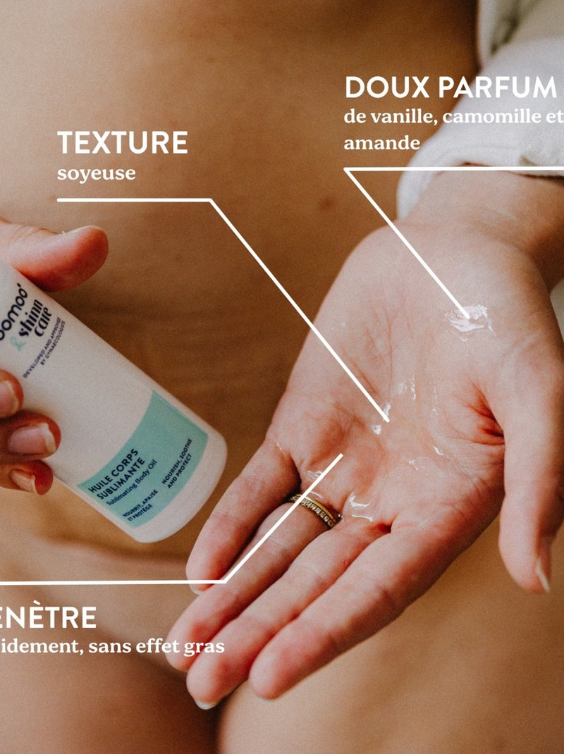 Huile sèche sublimante et réparatrice 100 ml 'Doomoo & Shinncare' Blanc - Kiabi