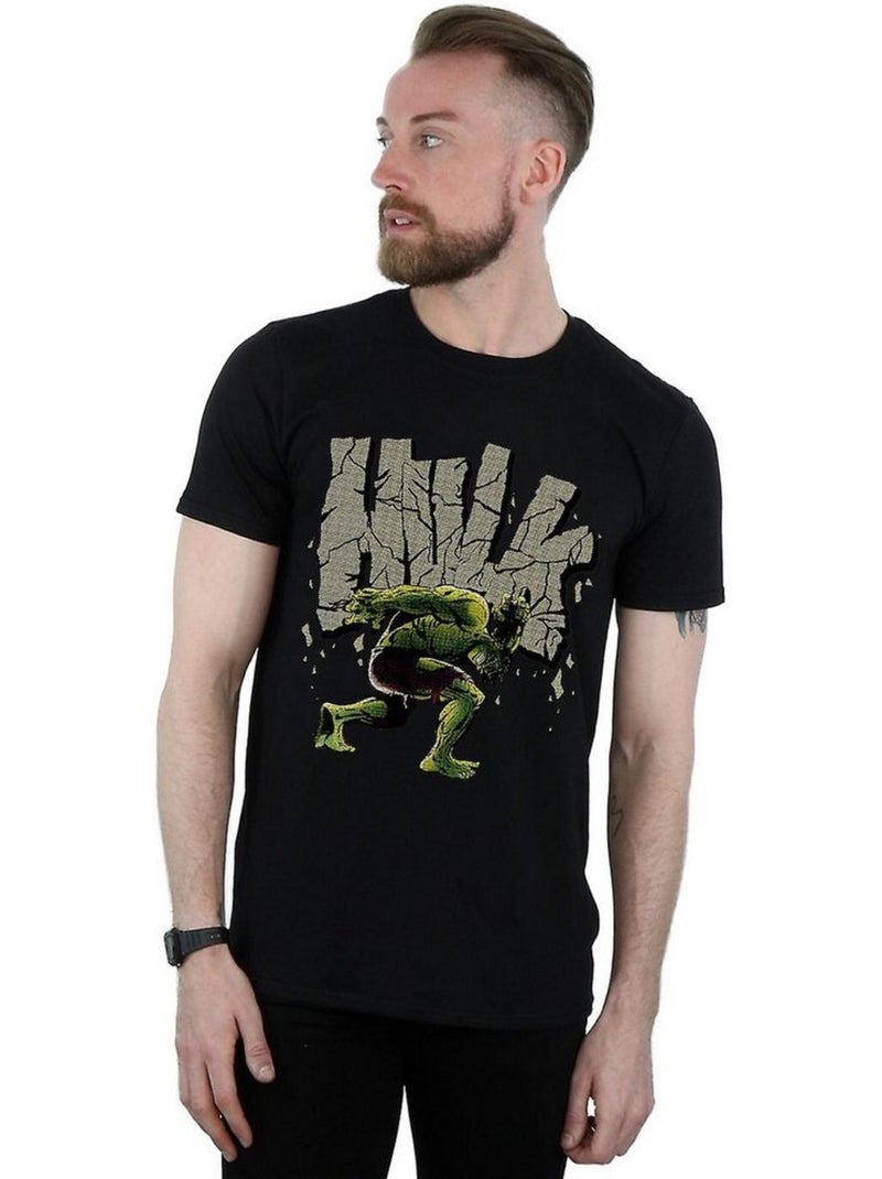 Hulk - T-shirt (Hulk) Noir - Kiabi