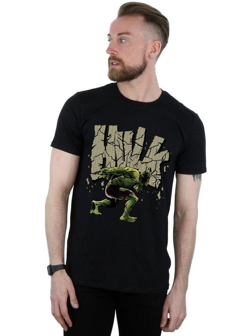 Hulk - T-shirt (Hulk) Noir - Kiabi