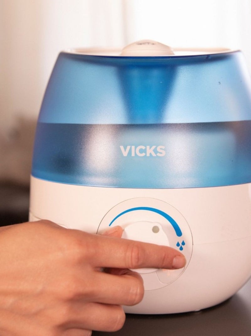 Humidificateur à Ultrasons Mini Bleu - Kiabi