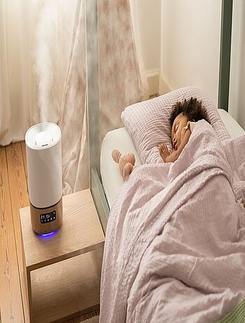 Humidificateur d’air connecté Breath, diffuseur d’huiles essentielles