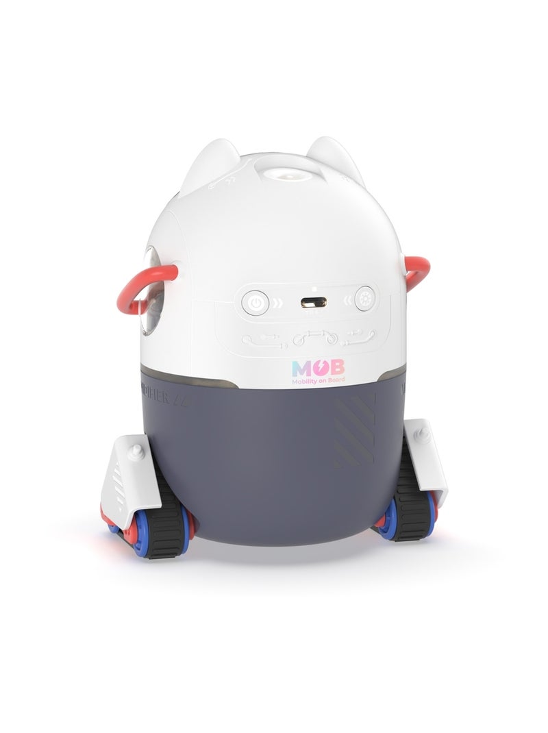 Humidificateur d'Air Silencieux pour Chambre enfant et veilleuse - HumyBot - MOB Blanc Gris - Kiabi