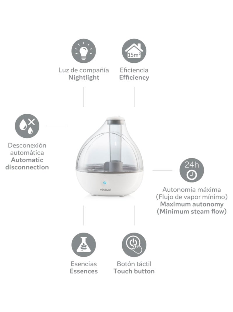 Humidificateur Humidrop Miniland Blanc - Kiabi