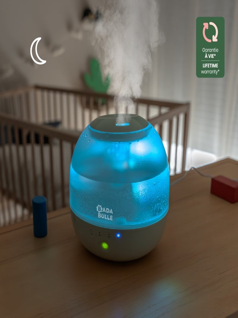 Humidificateur Veilleuse Bubble 'Badabulle' Vert clair - Kiabi