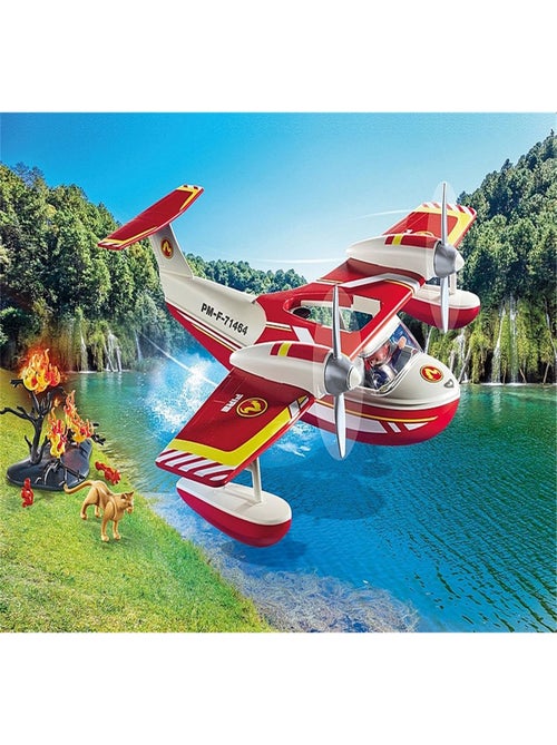 Hydravion avec pompier - Kiabi
