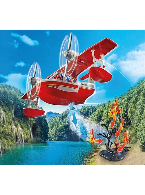 Hydravion avec pompier - Kiabi