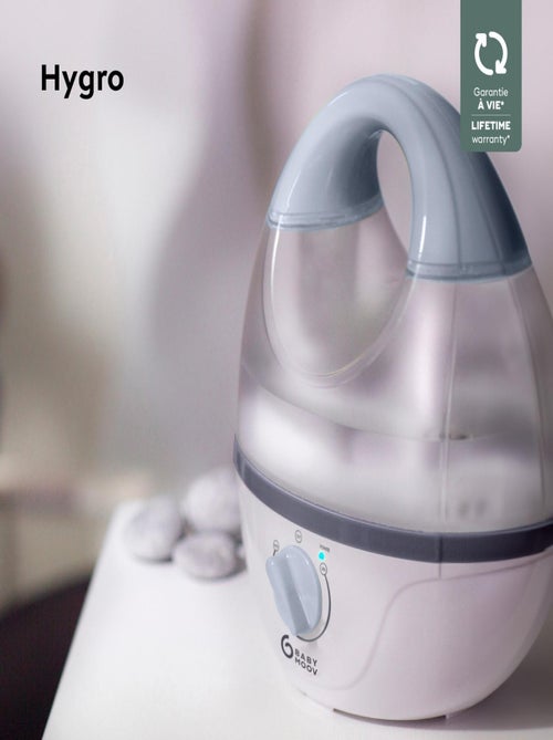 Hygro - Humidificateur d'air chambre bébé - Silencieux - Vapeur froide 'Babymoov' - Kiabi