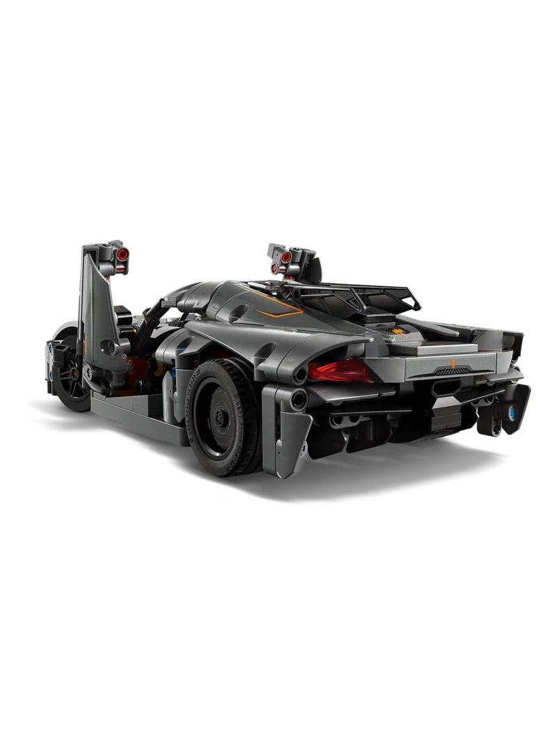Hypercar Koenigsegg Jesko Absolut grise Gris - Kiabi