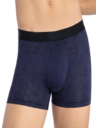 I am what I wear - Boxer homme en lyocell et à imprimé floral discret Gohan