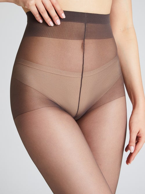 IBAO LOT DE 2 collants unis opaques - RougeGorge Lingerie - Kiabi