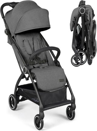 Ickle Bubba Aries Autofold Poussette, ultra-légère, inclinaison multi, pliage auto