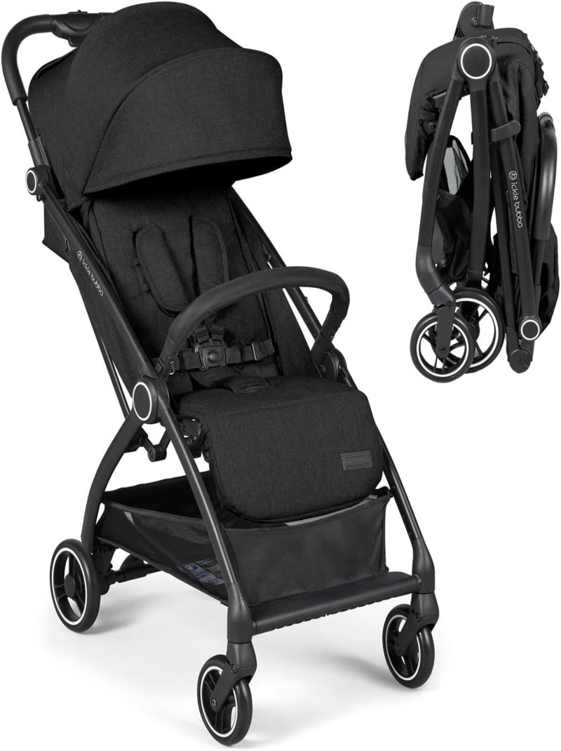Ickle Bubba Aries Autofold Poussette, ultra-légère, inclinaison multi, pliage auto (Noir) Noir - Kiabi