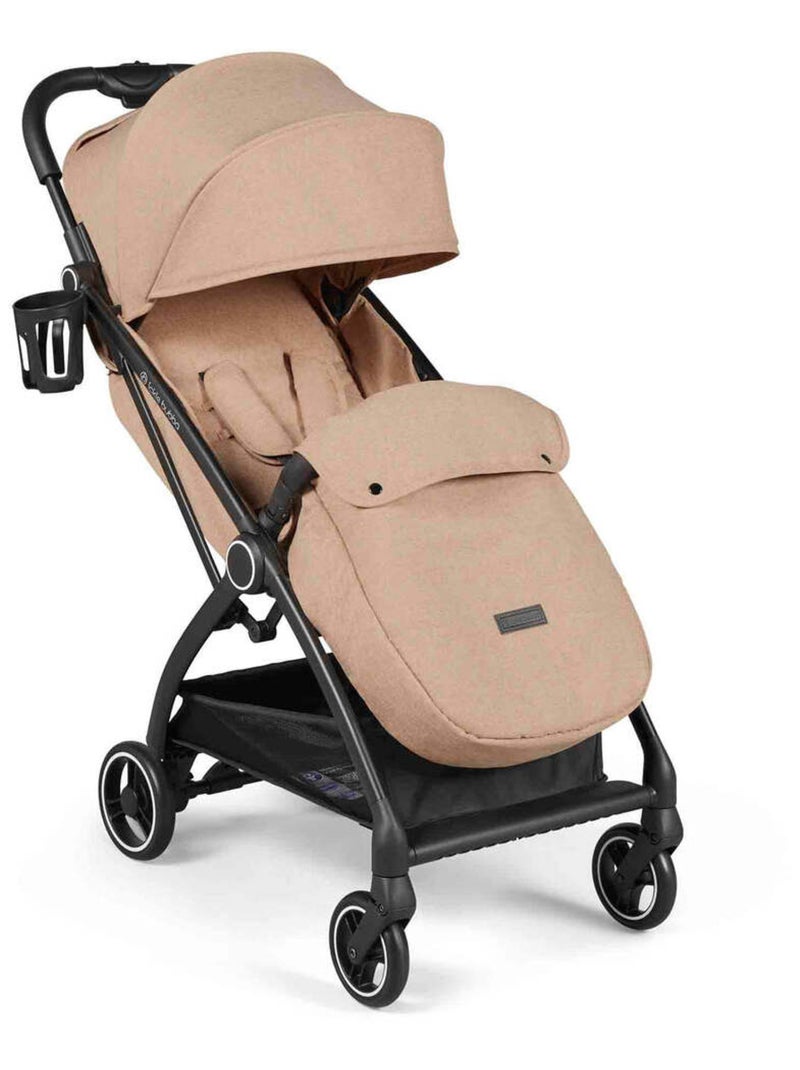 Ickle Bubba Aries Max Poussette, légère, inclinable et pliage auto, avec chauffe-pieds (Biscuit) Beige - Kiabi