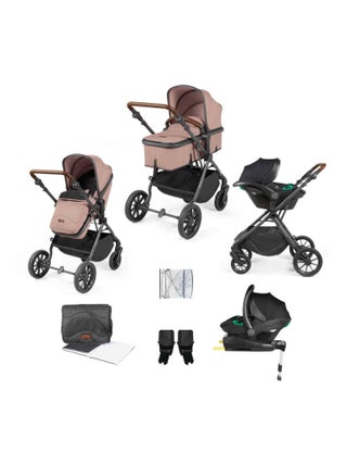 Ickle Bubba Cosmo 3-en-1 i-Size – Siège Stratus, multi-positions, tout-terrain (Desert/Tan)