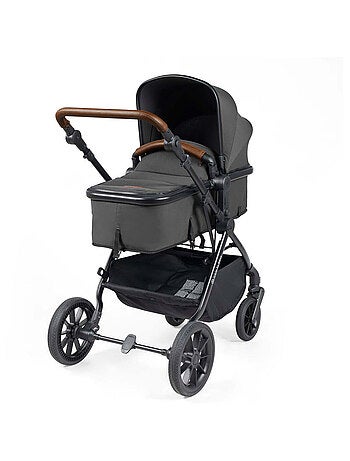 Ickle Bubba Cosmo 3-en-1 i-Size – Siège Stratus, multi-positions, tout-terrain (Gris/Tan)