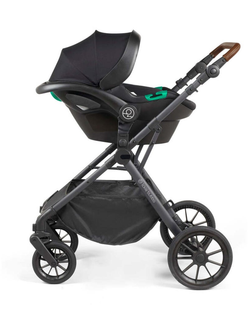 Ickle Bubba Cosmo 3-en-1 i-Size – Siège Stratus, multi-positions, tout-terrain (Gris/Tan) Gris - Kiabi
