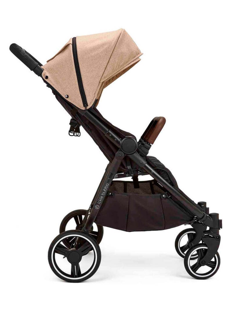 Ickle Bubba Venus Prime – Poussette double légère avec cocon, chauffe-pieds et pluie (Biscuit) Beige - Kiabi